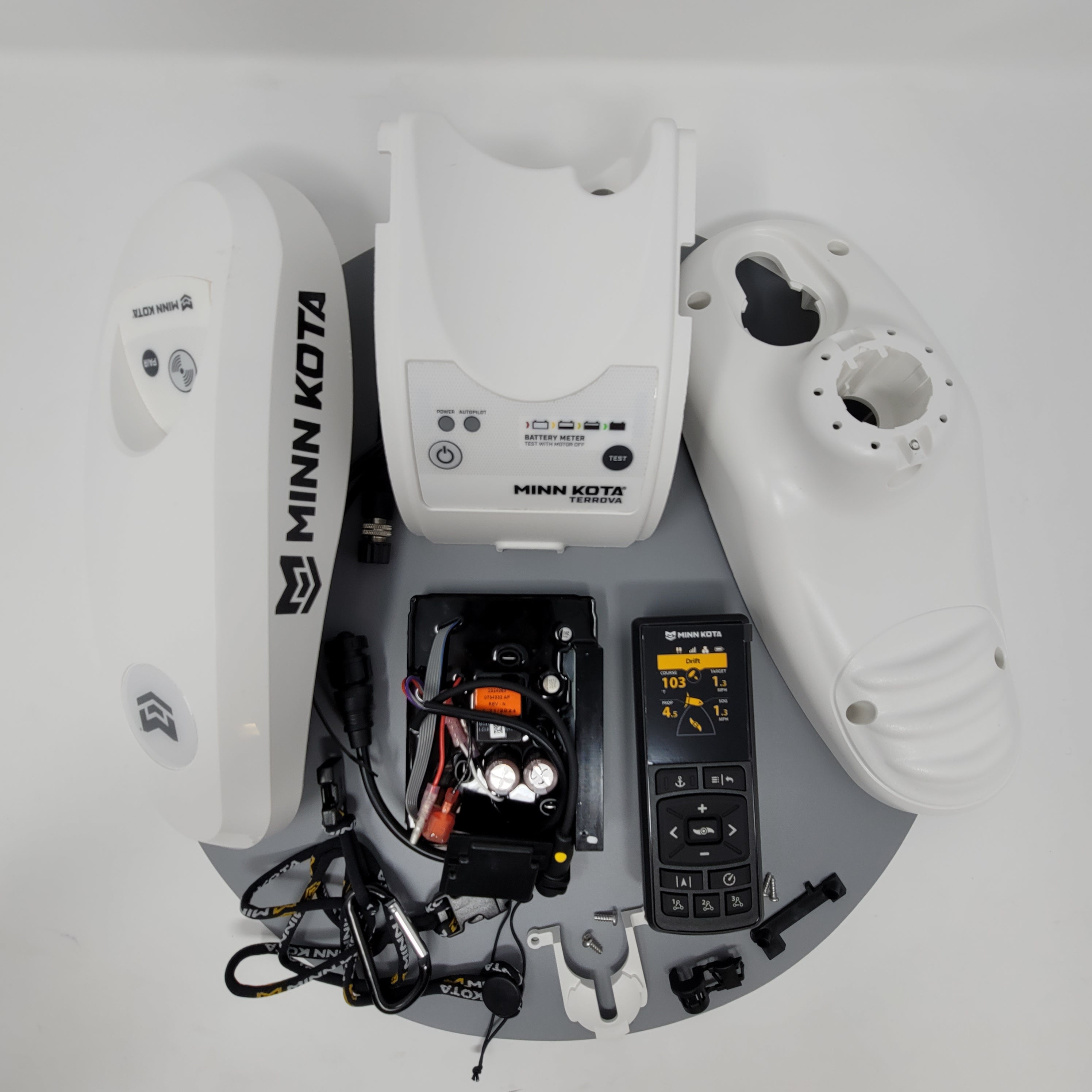 minn kota terrova 80 compatible fish finders Lakeside Marine & Service