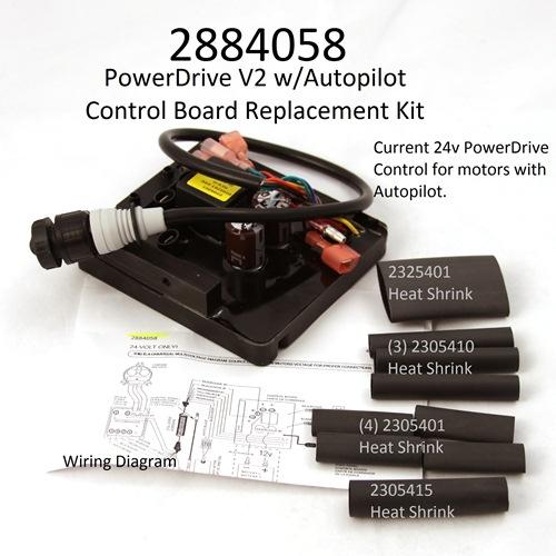 2884058 Minn Kota 24 Volt Power Drive V2/AP & RT/SP/AP Control Board