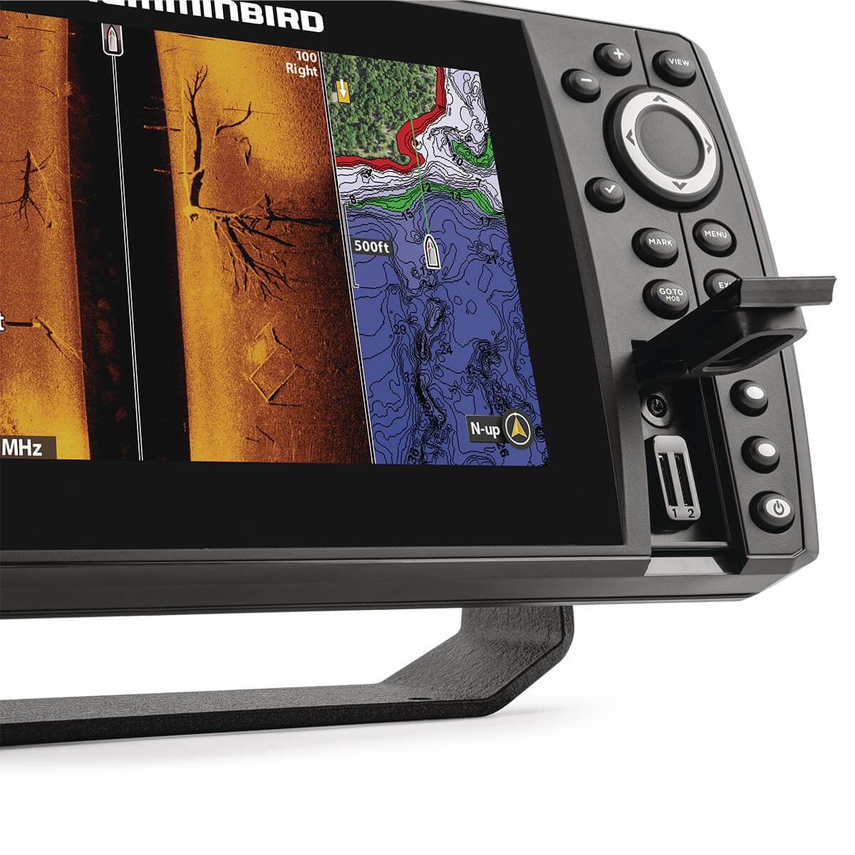 Boat fish finder - ICE HELIX 9 MSI+ GPS G4N MEGA 360 Bundle - Humminbird -  color / CHIRP / HD