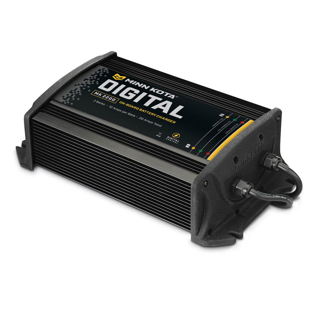 MK 220D 2 Bank x 10 Amps Digital Charger 1822205 - Lakeside Marine & Service
