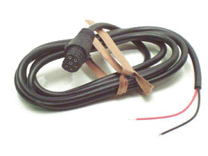 Lowrance PC-24U Power Cable, Black, 4