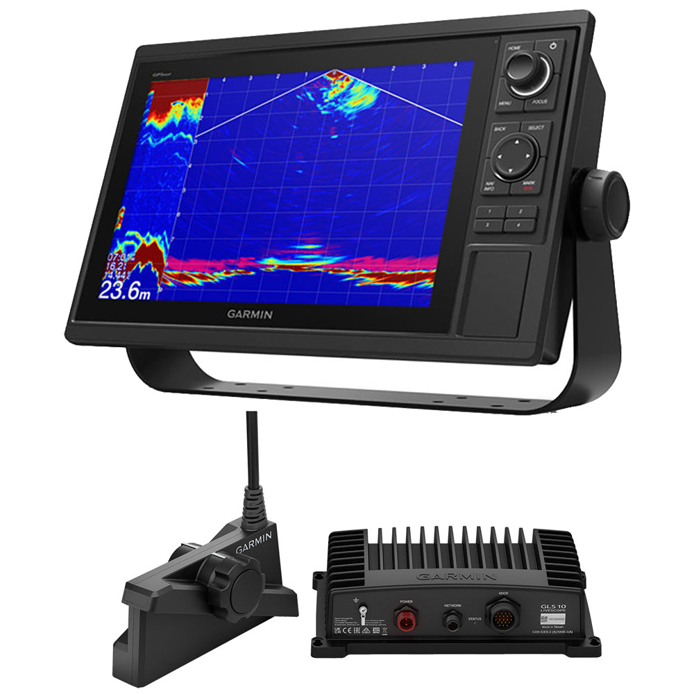 used garmin fish finders Garmin GPSMAP® 1222 LiveScope Plus Bundle w/LVS34 Transducer
